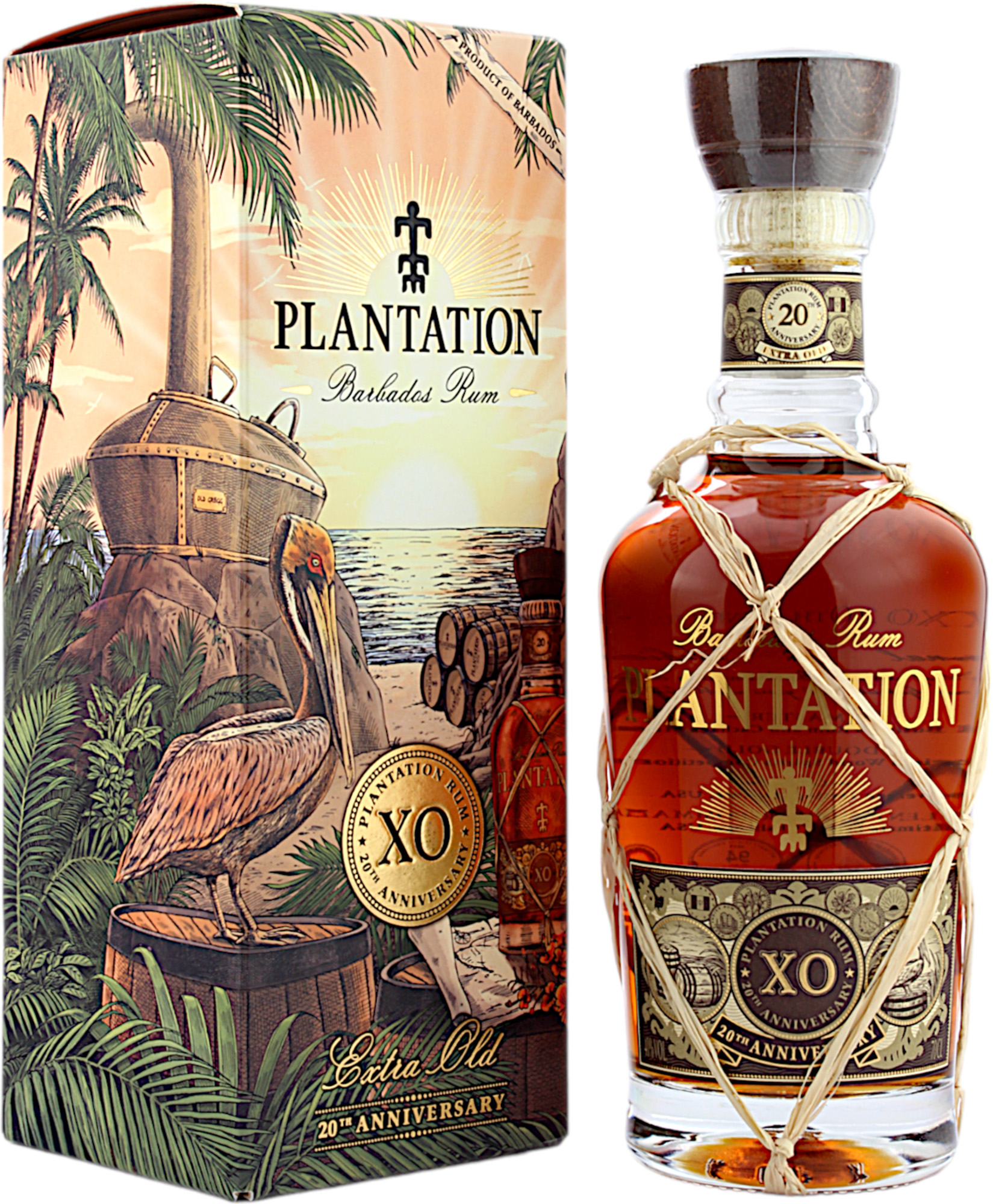 Plantation Barbados X.O. Rum 20th Anniversary 40% 0,7l