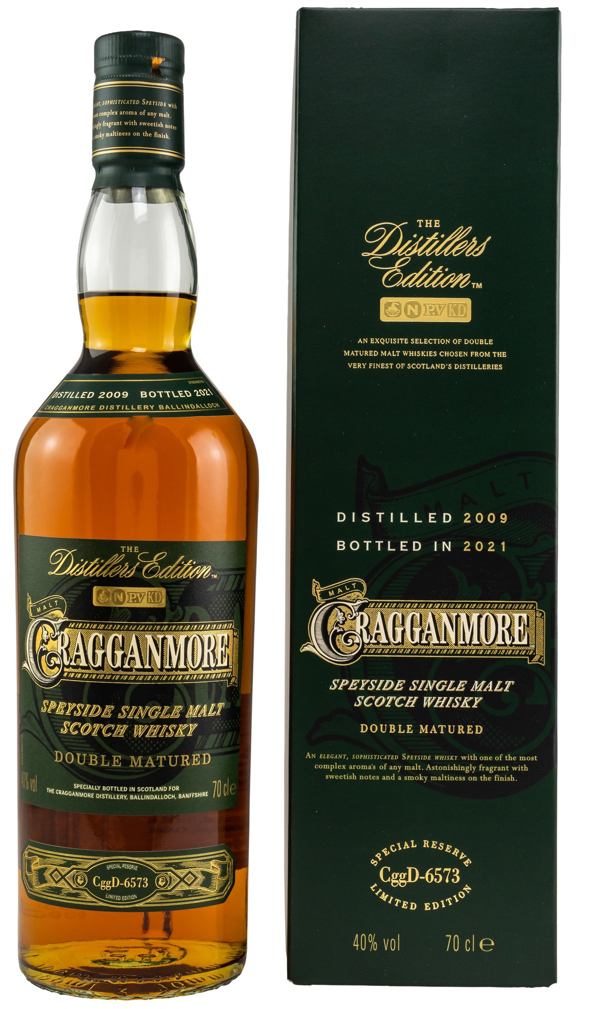 Cragganmore Distillers Edition 2009/2021 40.0% 0,7l
