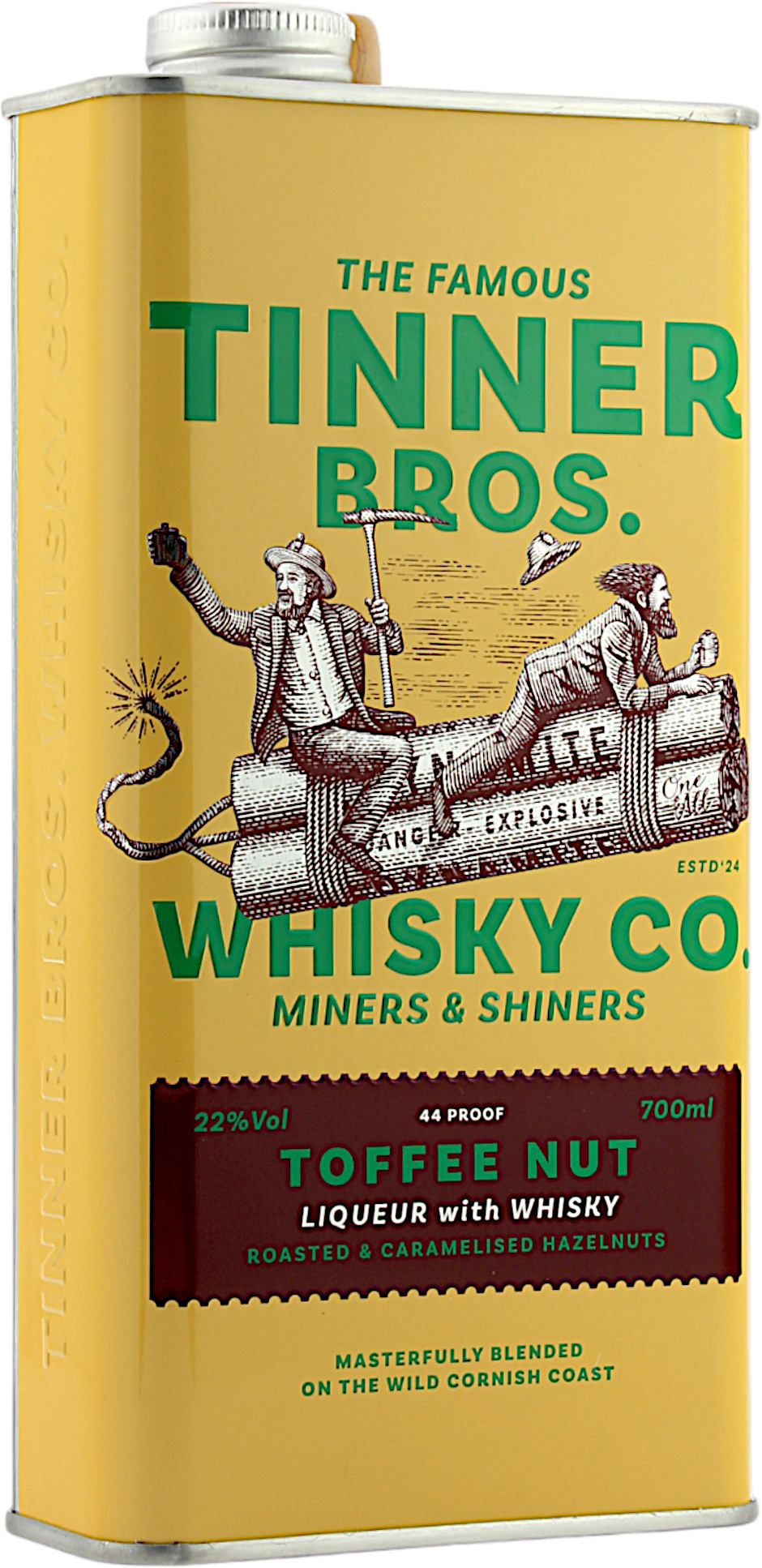 Tinner Bros. Toffee Nut Whisky Liqueur 22.0% 0,7l
