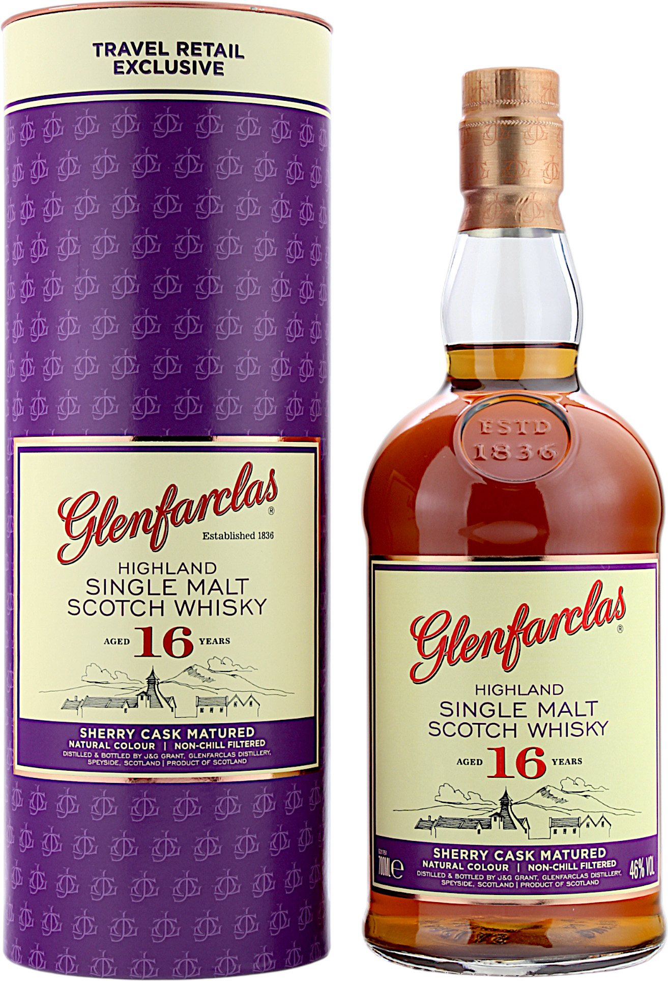 Glenfarclas 16 Jahre 46.0% 0,7l