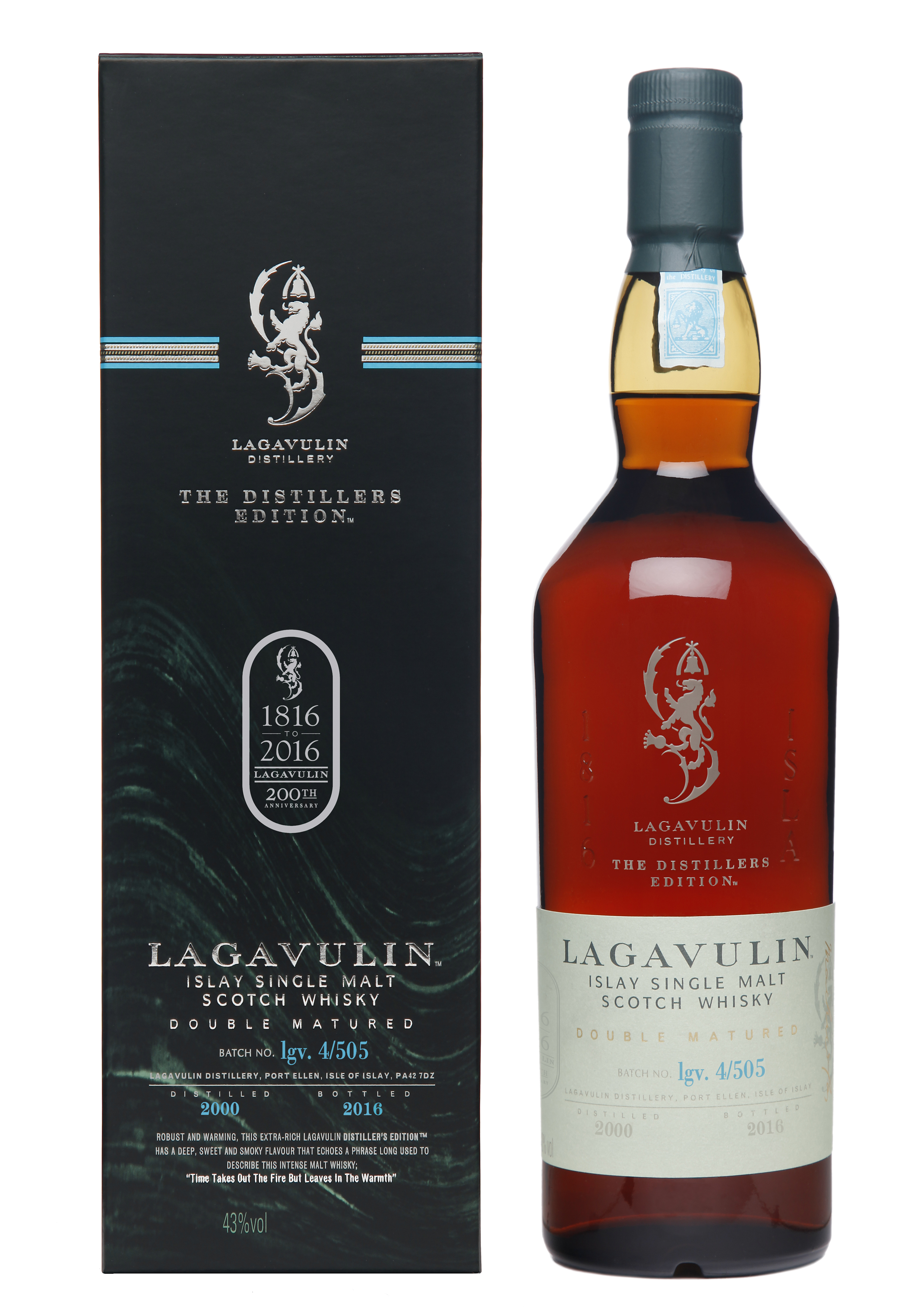 Lagavulin Distillers Edition 2000/2016 200th Anniversary 43.0% 0,7l