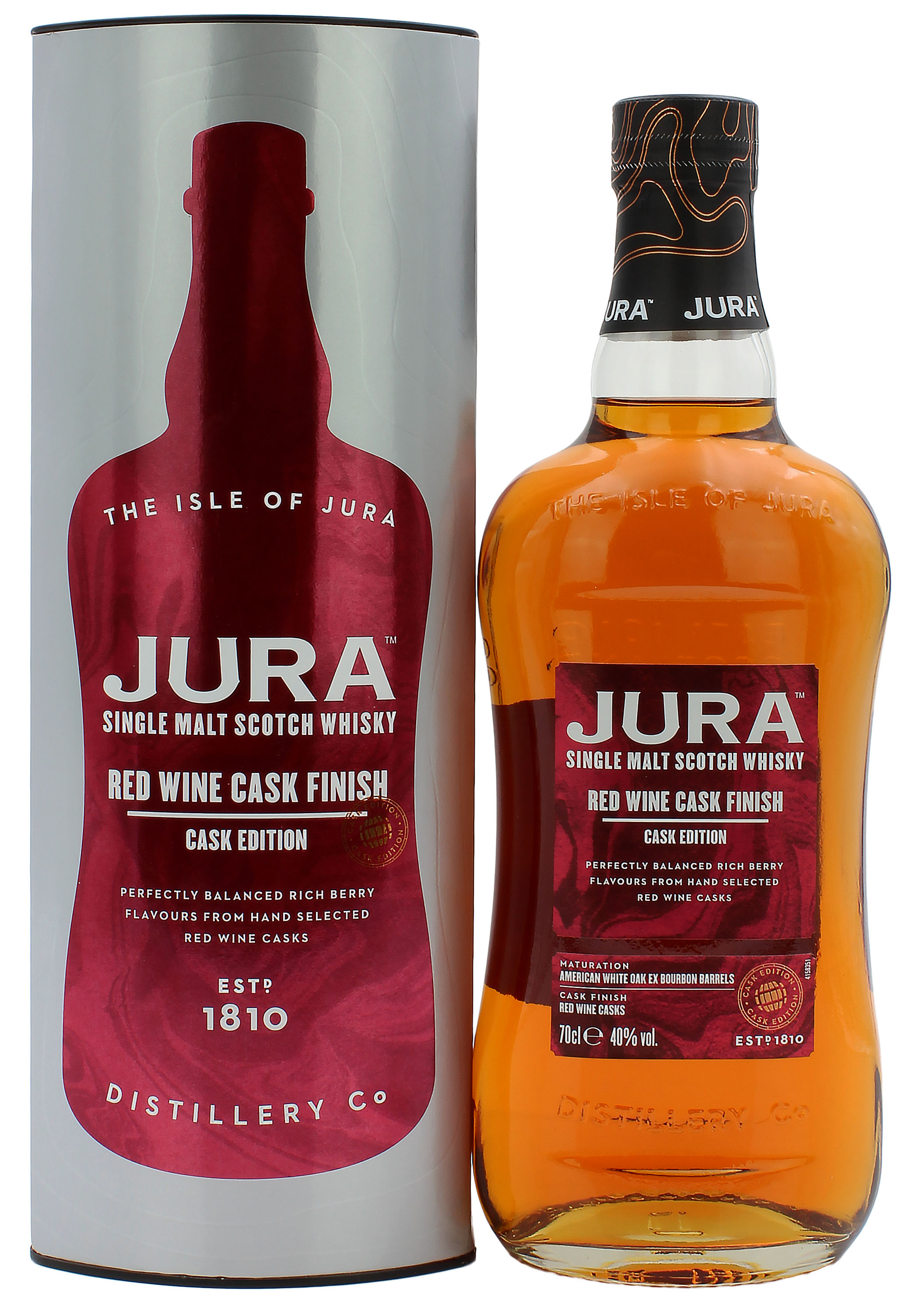 Jura Red Wine Cask Finish Cask Edition 40.0% 0,7l