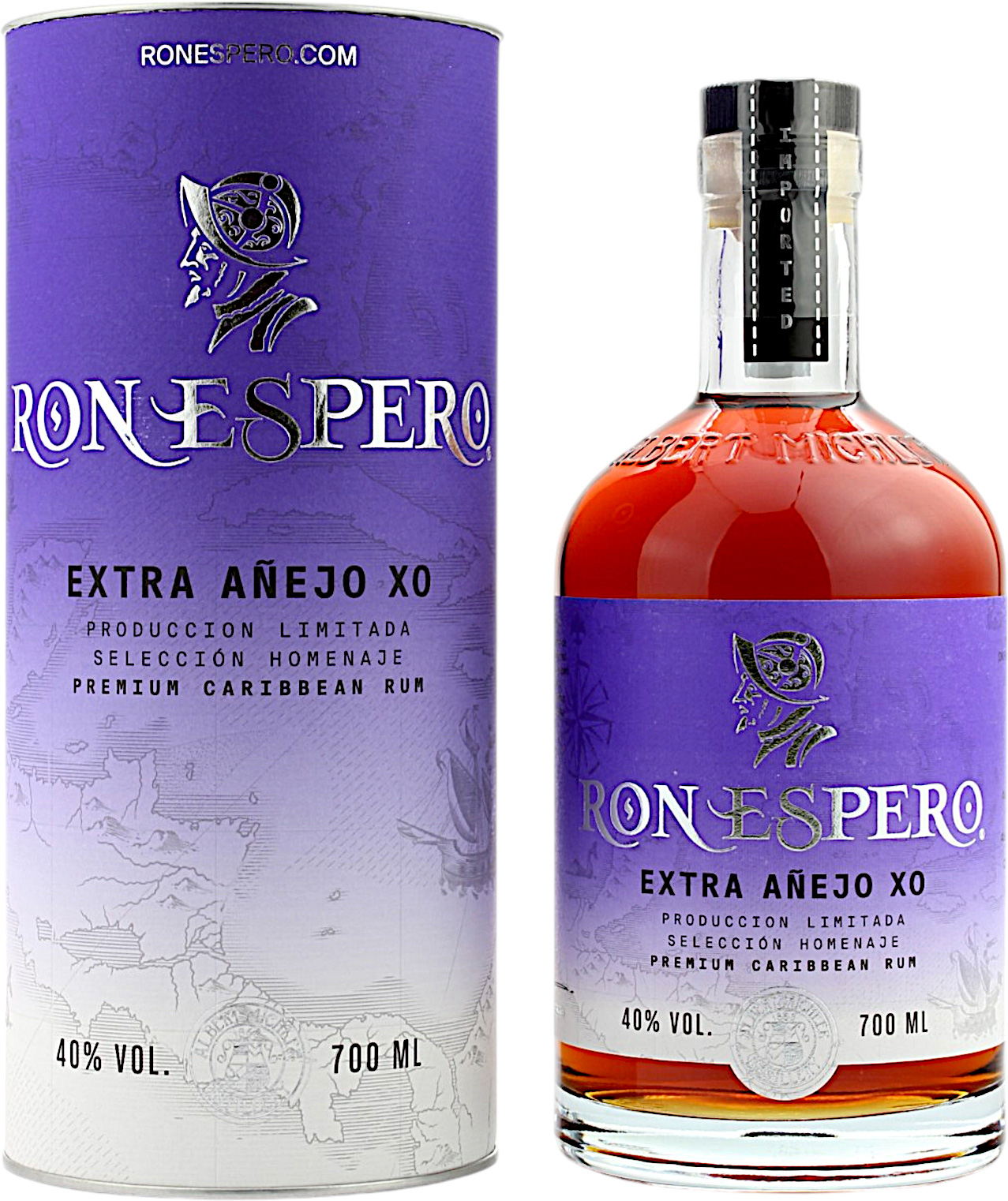 Ron Espero Extra Anejo XO 40.0% 0,7l