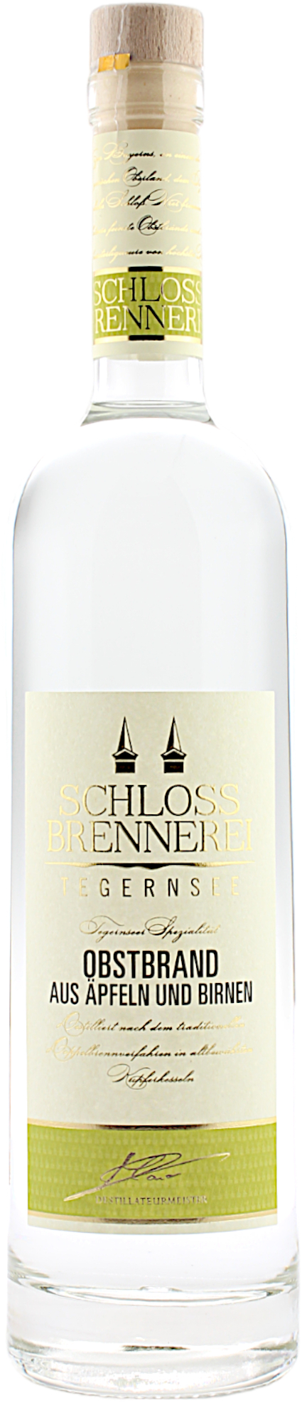 Schlossbrennerei Tegernsee Obstbrand 40.0% 0,7l