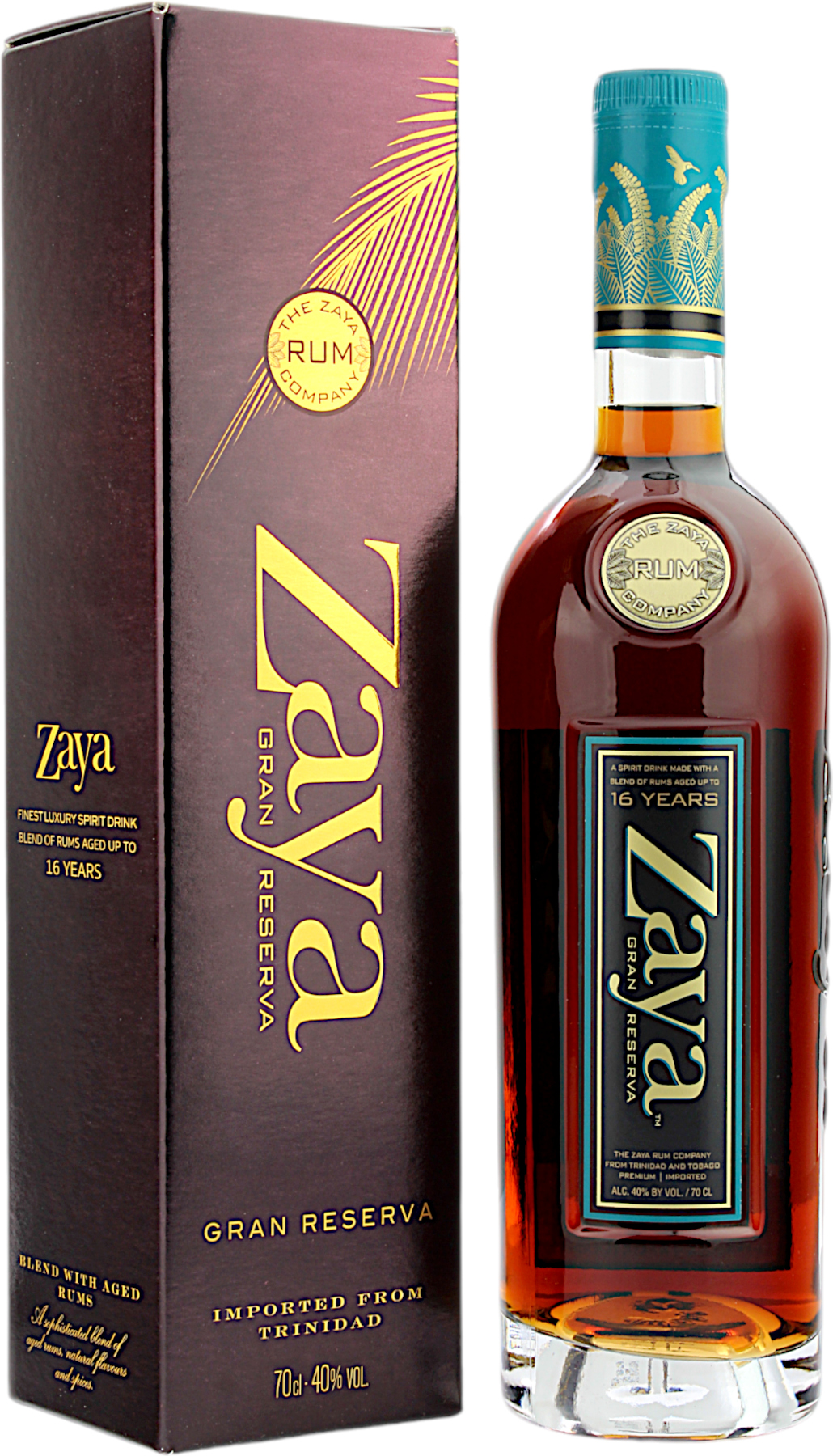 Zaya 16 Jahre Gran Reserva 40.0% 0,7l