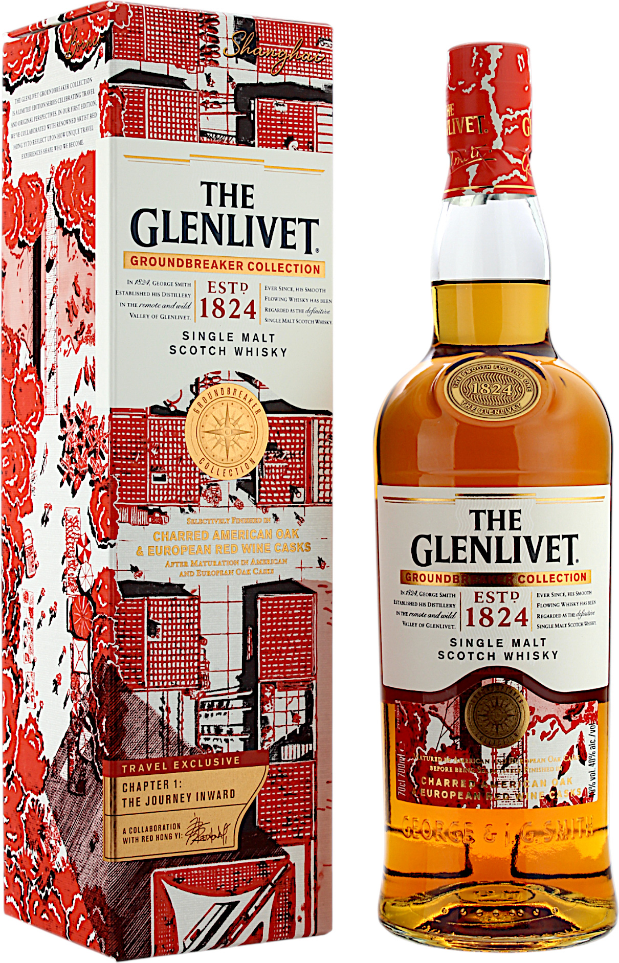 Glenlivet Groundbreaker Collection Chapter 1 The Journey Inward 40.0% 0,7l