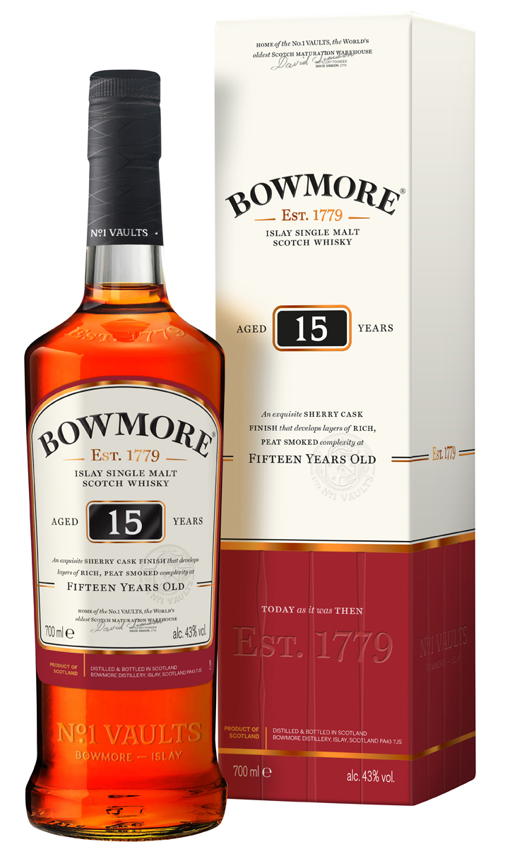 Bowmore 15 Jahre 43.0% 0,7l