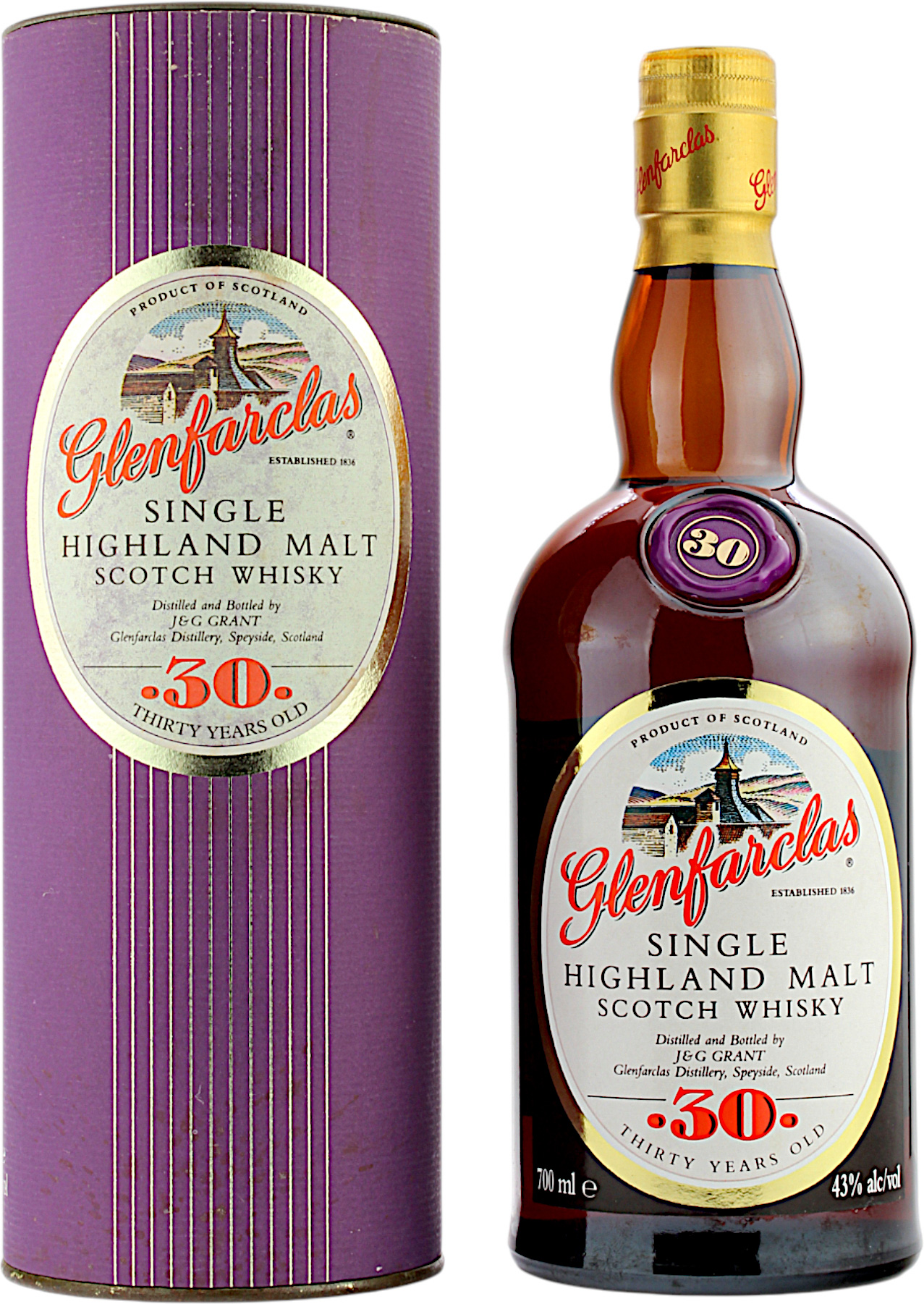 Glenfarclas 30 Jahre Golden 30 43.0% 0,7l