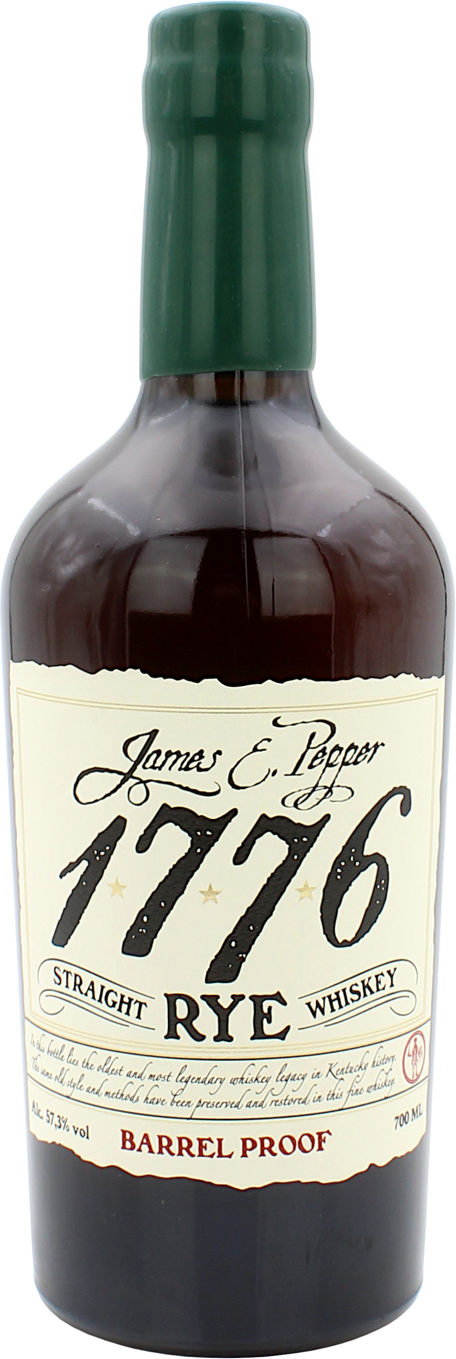 1776 Rye Barrel Proof 57.3% 0,7l