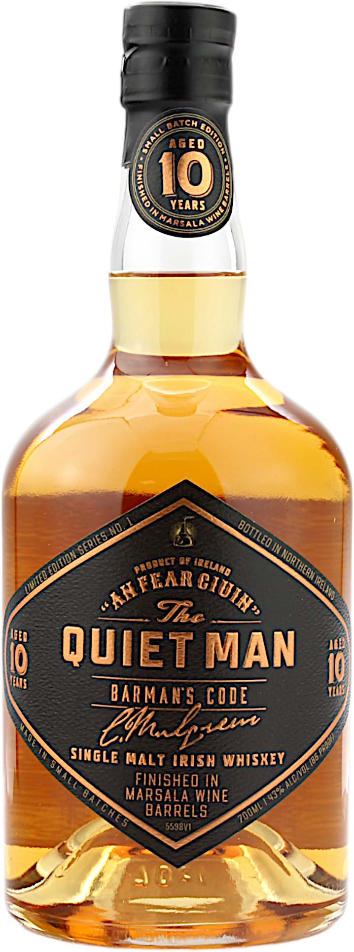 The Quiet Man 10 Jahre Marsala Finish 43.0% 0,7l