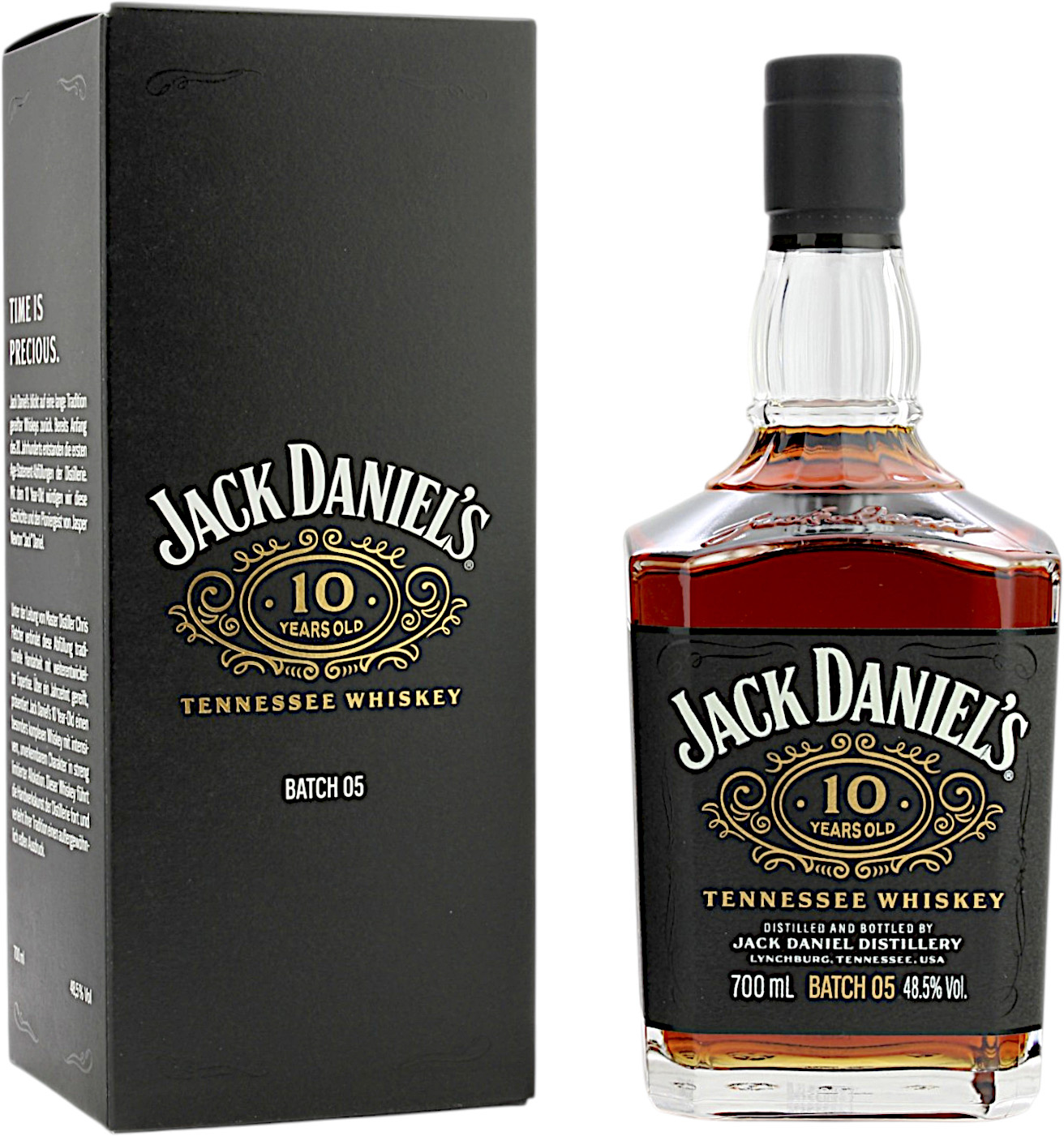 Jack Daniel's 10 Jahre Batch 05 2026 48.5% 0,7l