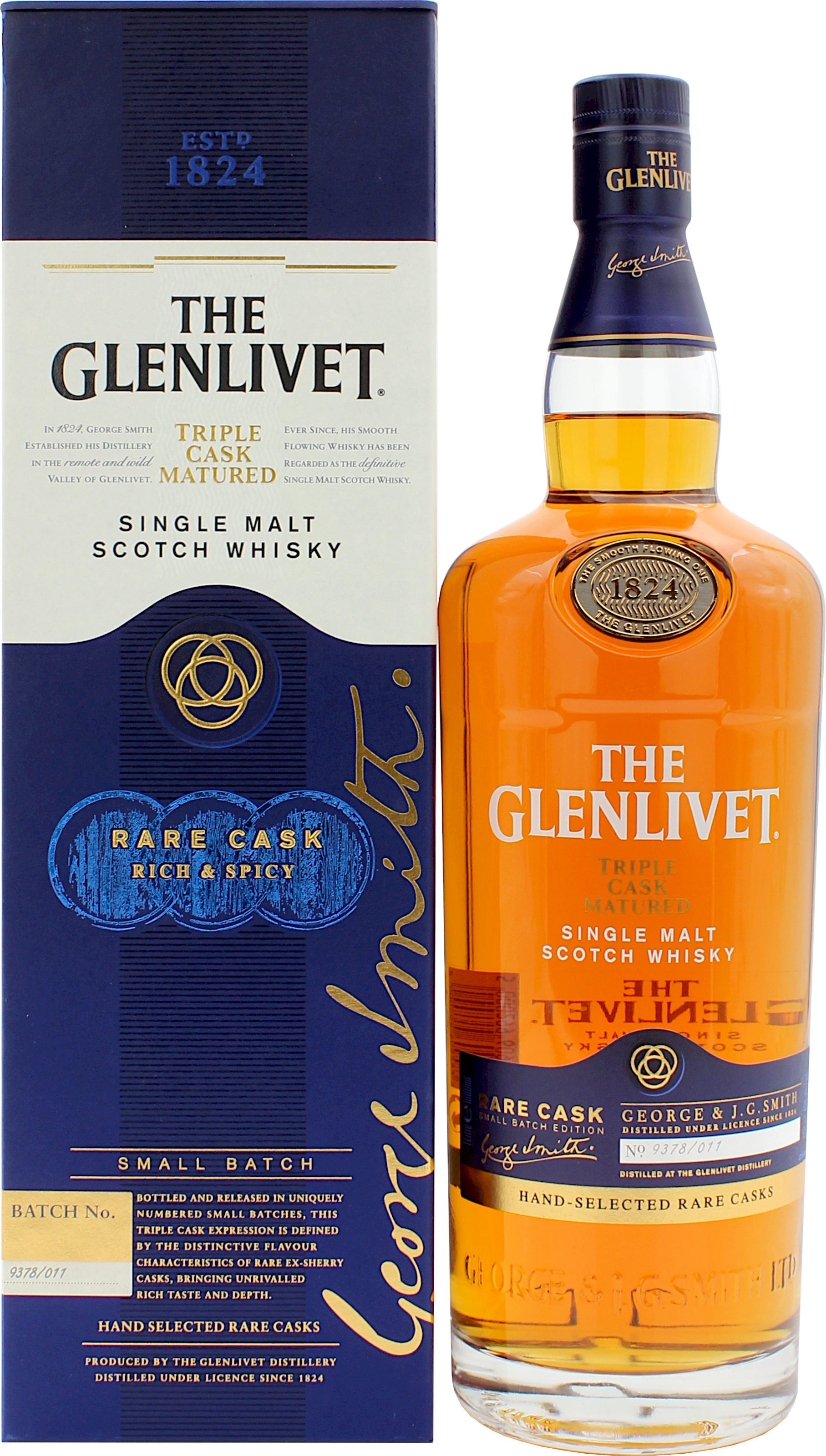 Glenlivet Triple Cask Matured Rare Cask 40.0% 1 Liter