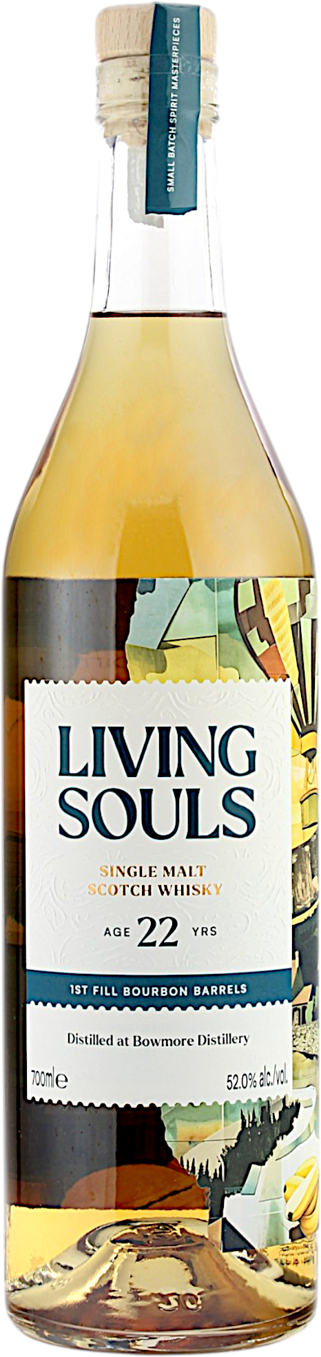 Bowmore 22 Jahre Living Souls Bourbon Cask 52.0% 0,7l