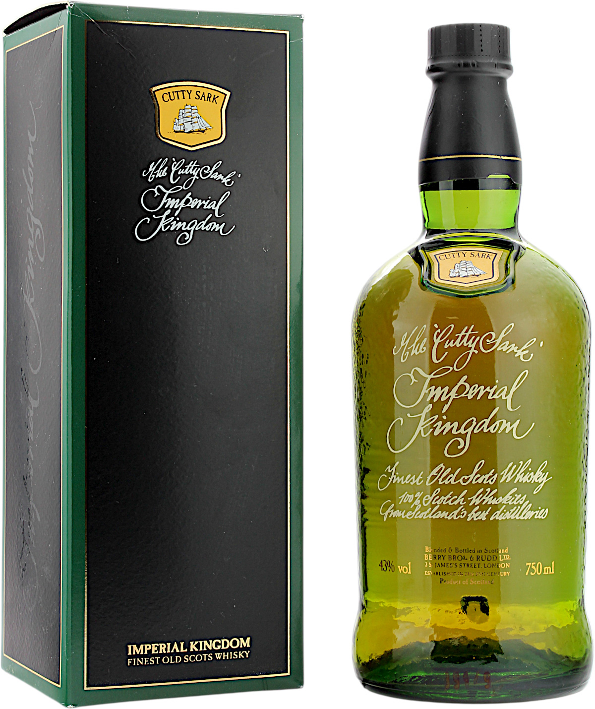 Cutty Sark Imperial Kingdom Berry Bros. & Rudd 43.0% 0,75l