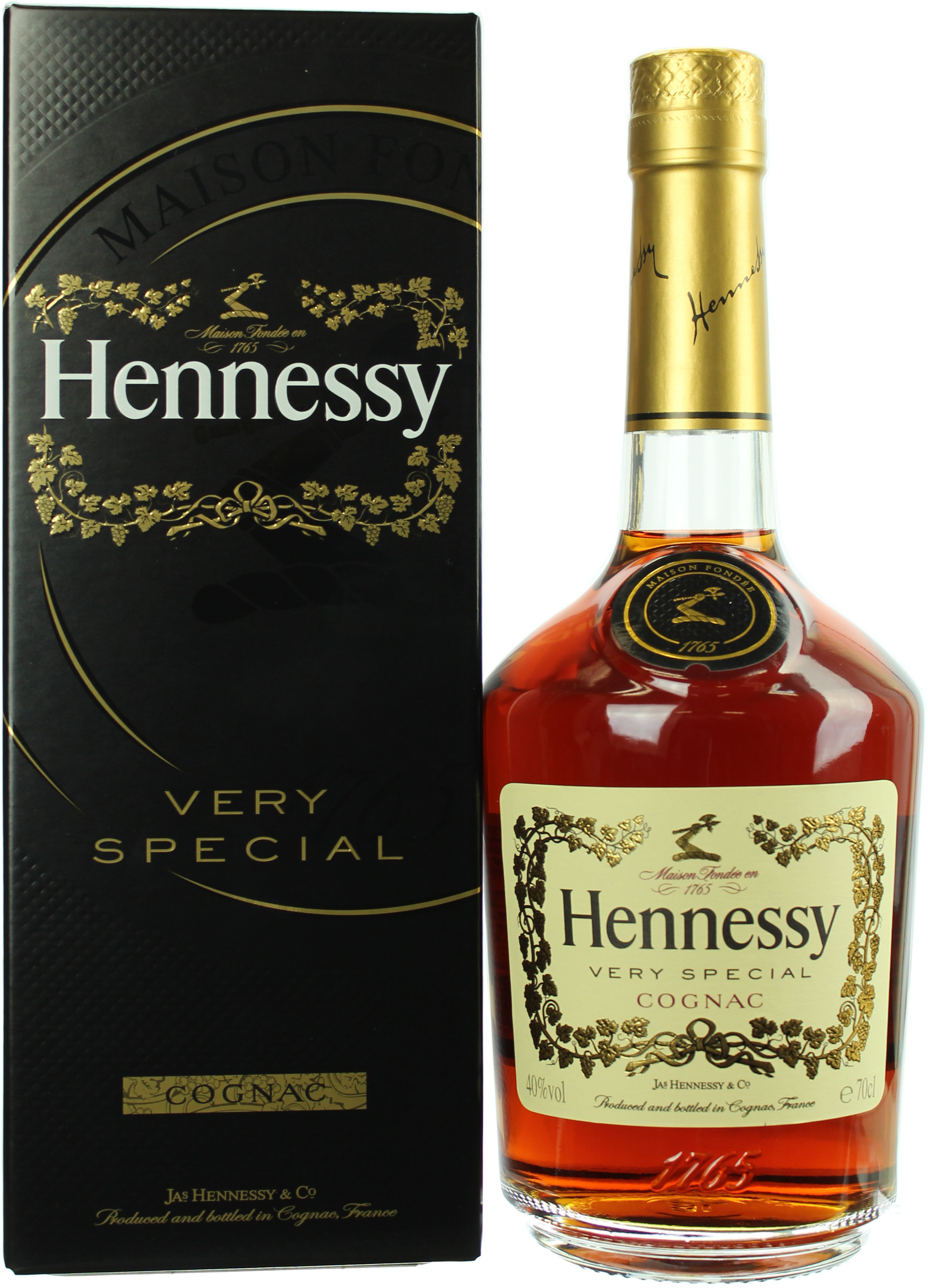 Hennessy VS Cognac in Geschenkverpackung 40.0% 0,7l