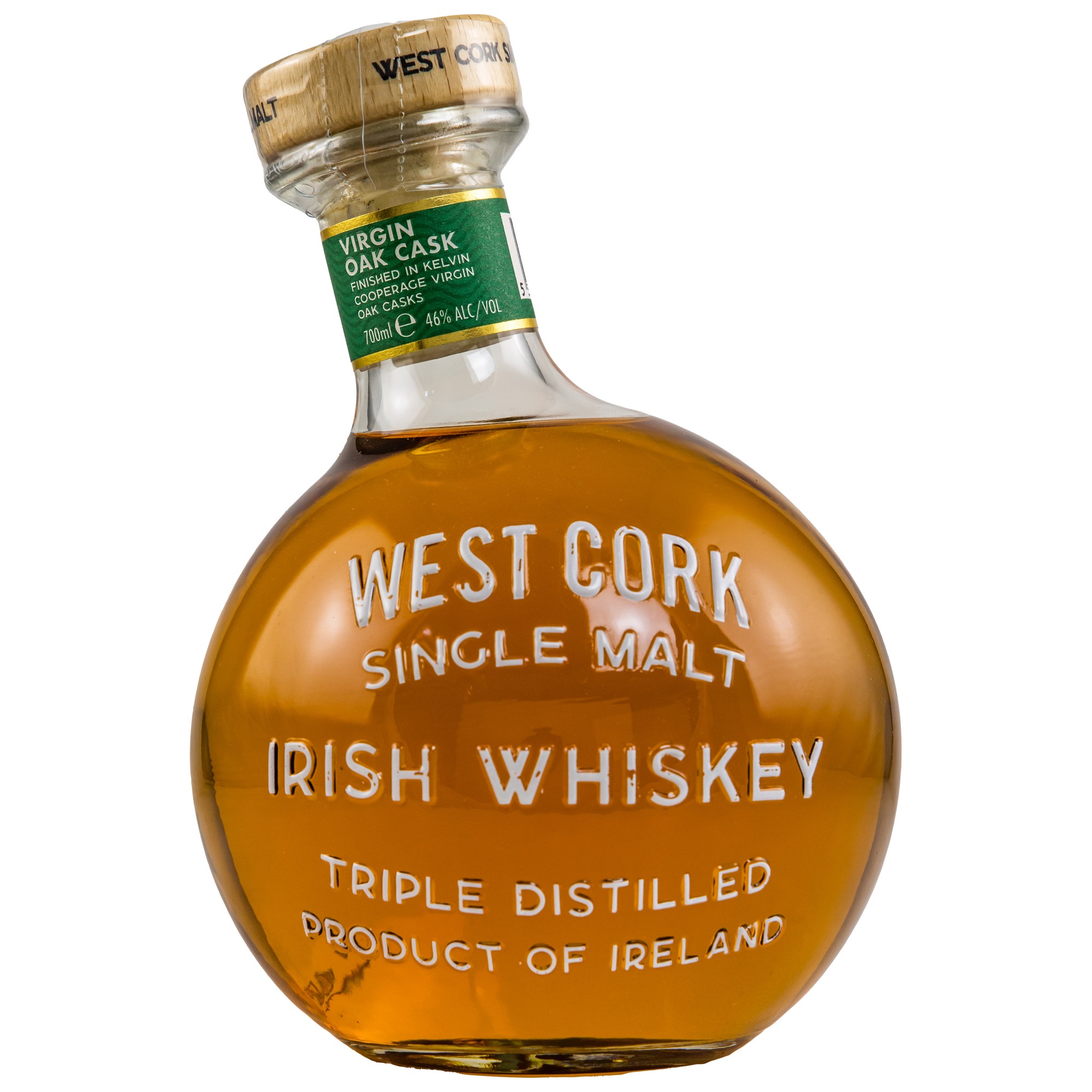 West Cork Maritime Virgin Oak Cask Finish 46.0% 0,7l