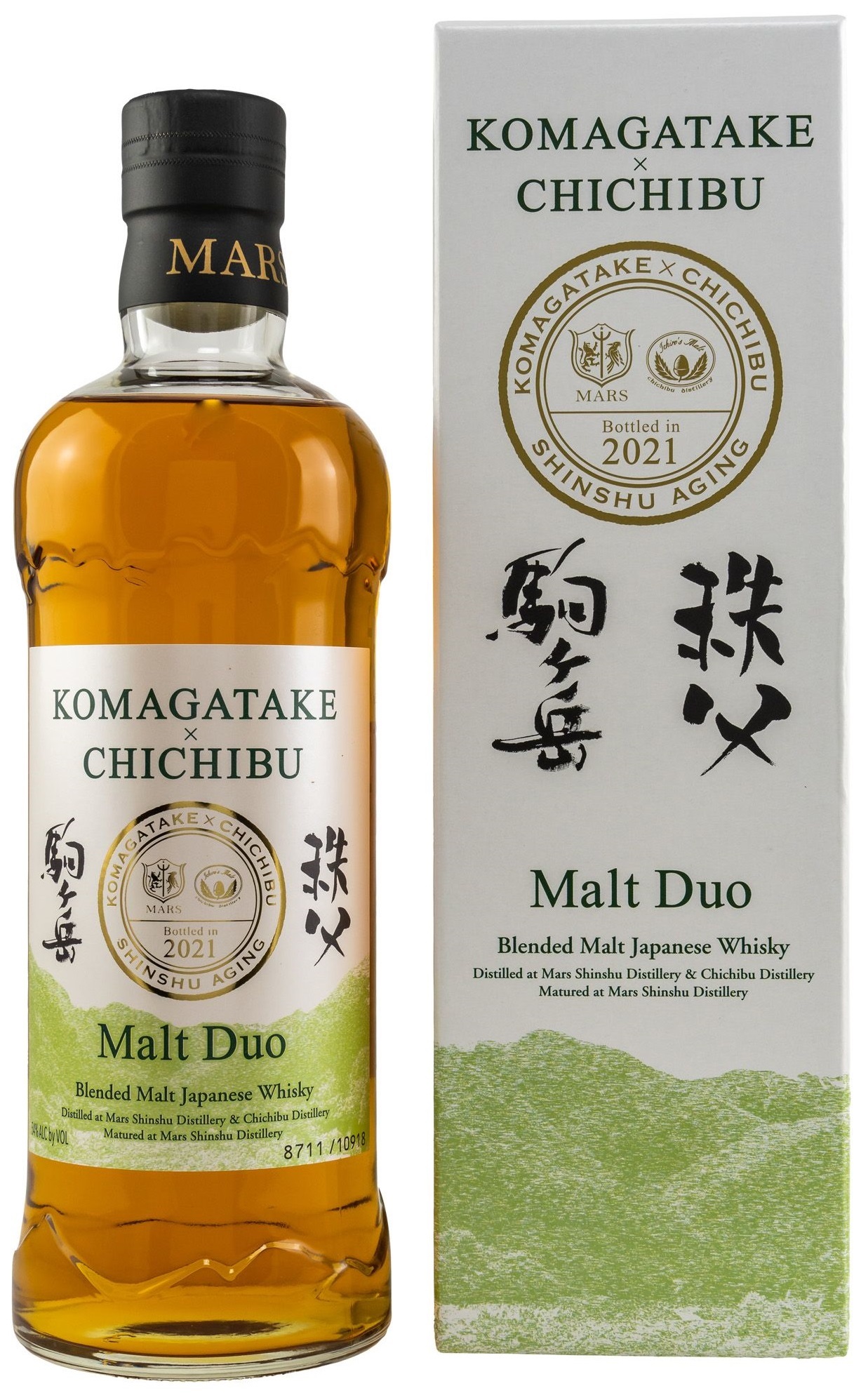 Mars Malt Duo Komagatake x Chichibu Limited Edition 2021 54.0% 0,7l