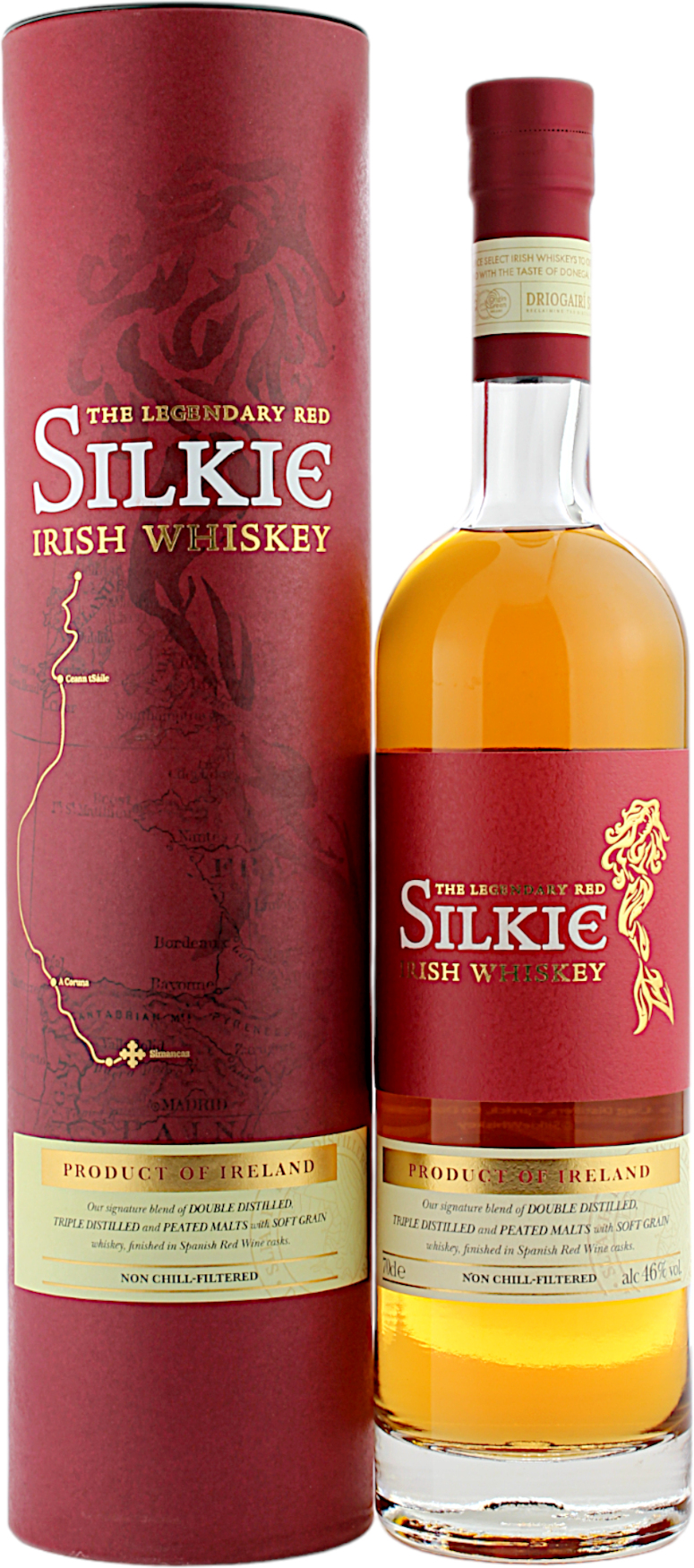 Silkie The Legendary Red Irish Whiskey 46.0% 0,7l