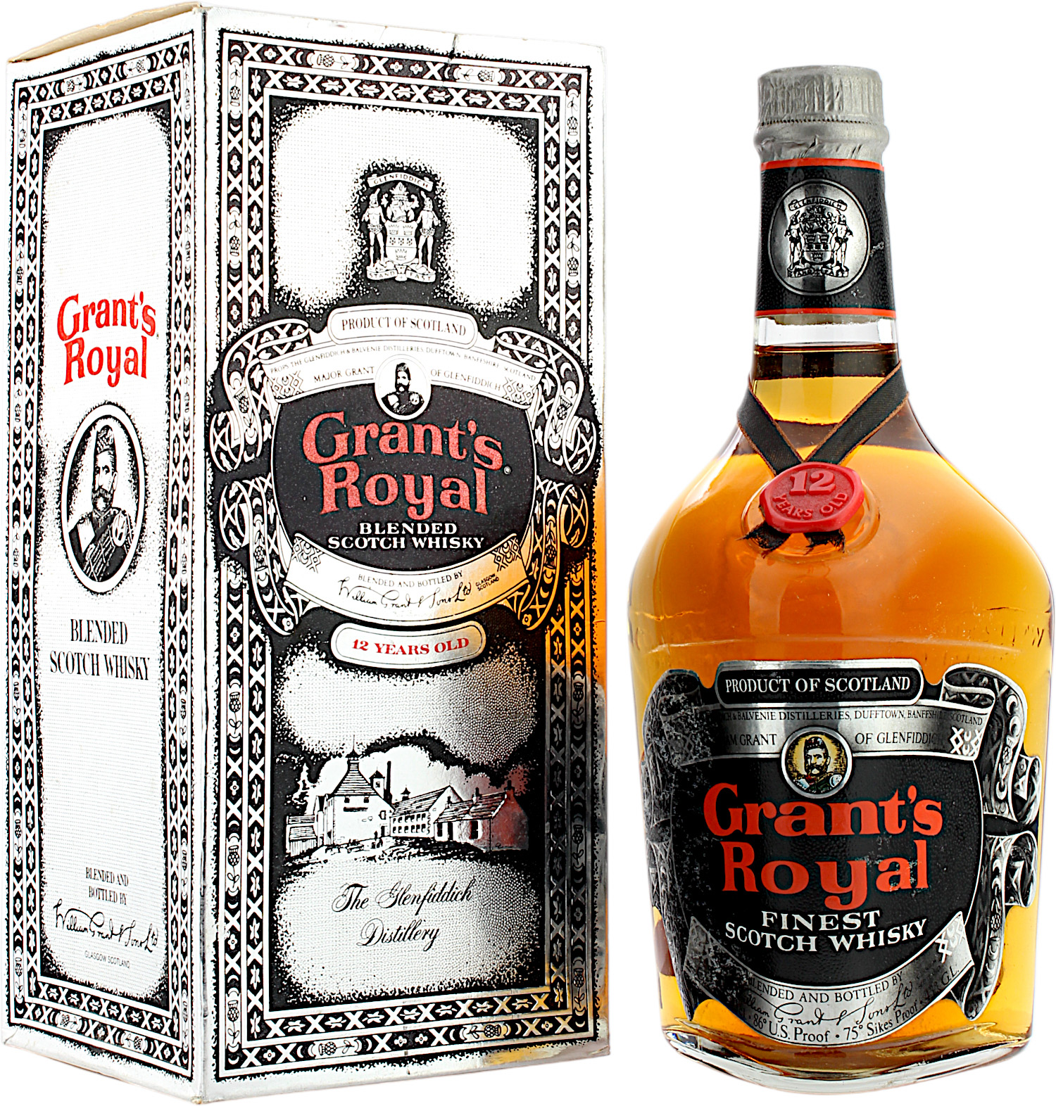 Grant's Royal 12 Jahre Finest Scotch Whisky 43.0% 0,75l