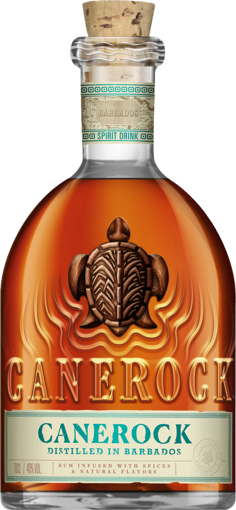 Canerock Spiced Rum Barbados 40.0% 0,7l