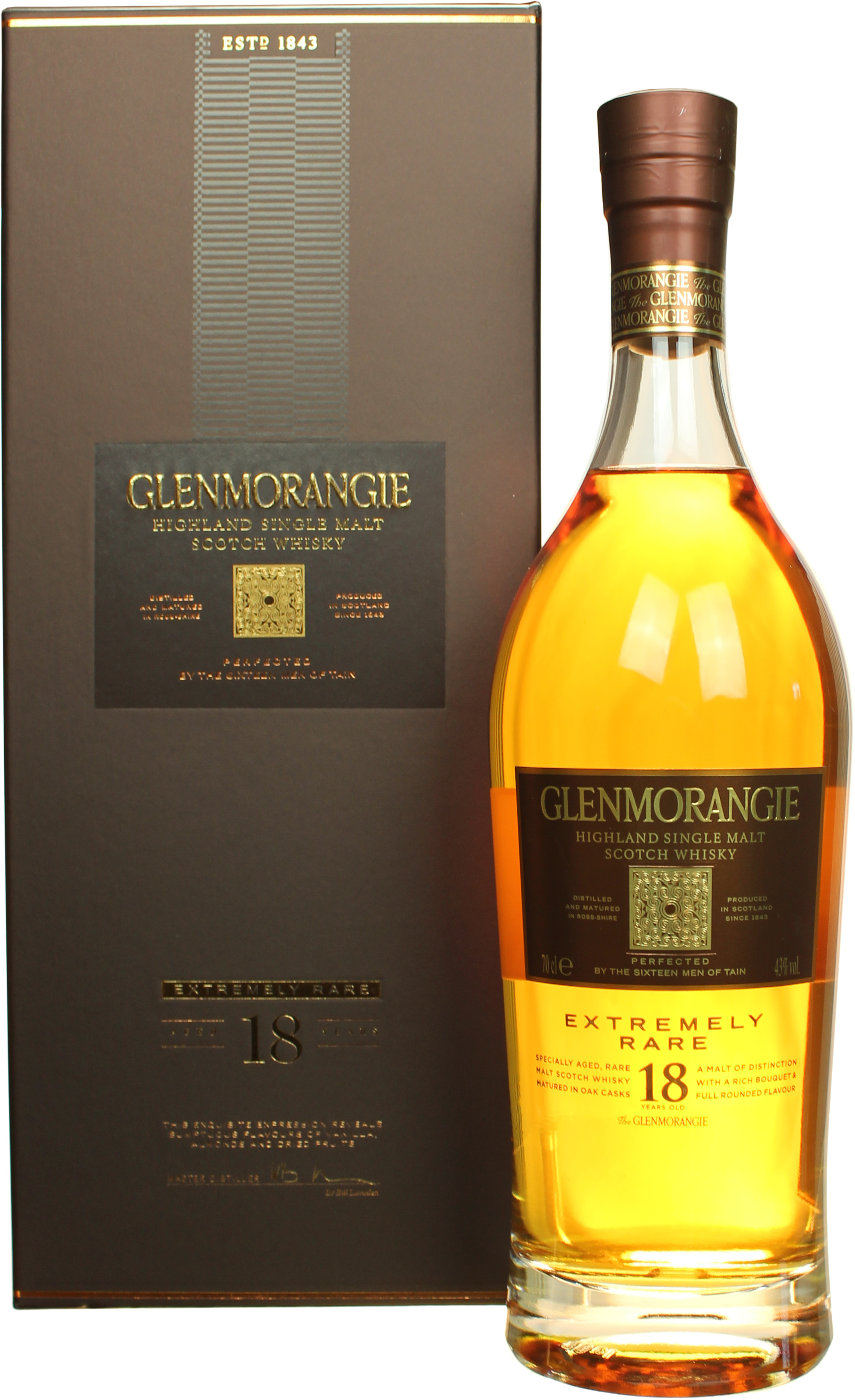 Glenmorangie Extremely Rare 18 Jahre 43.0% 0,7l