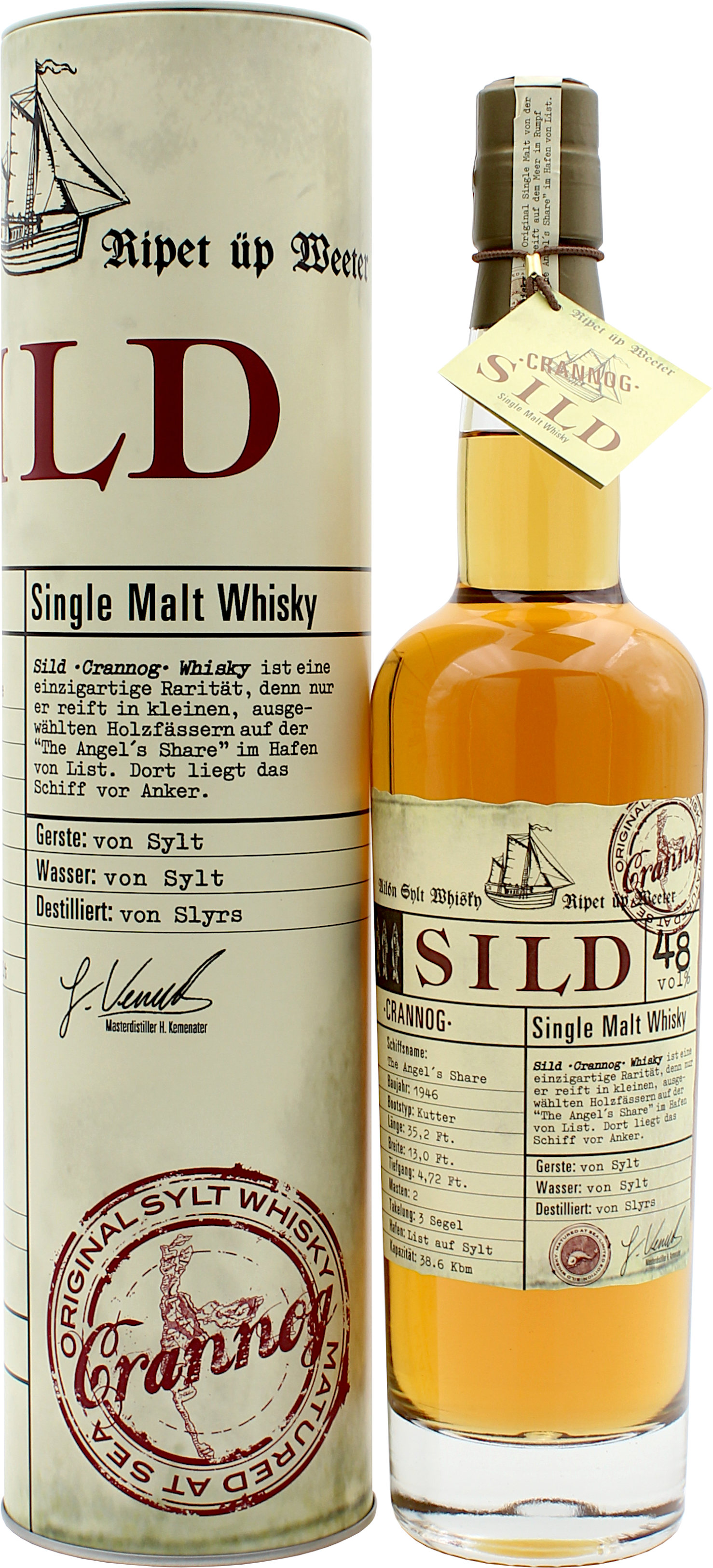 Sild Crannog Single Malt 2021 (Deutschland) 48.0% 0,7l