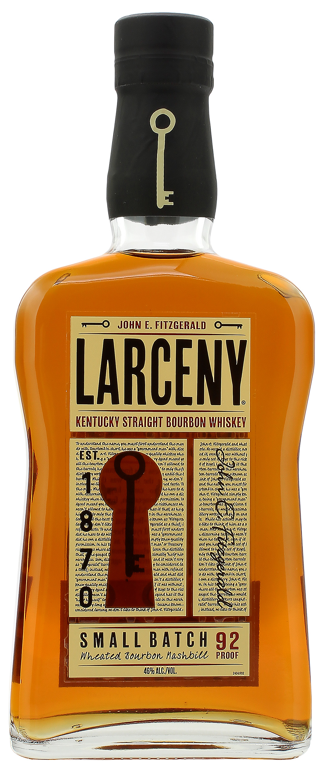 Larceny Kentucky Straight Bourbon 46.0% 0,7l