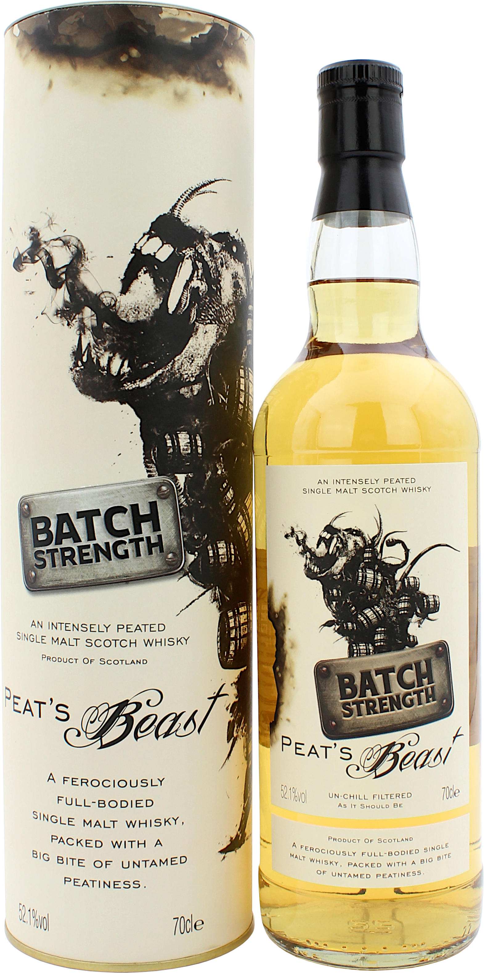 Peat's Beast Batch Strength 52.1% 0,7l