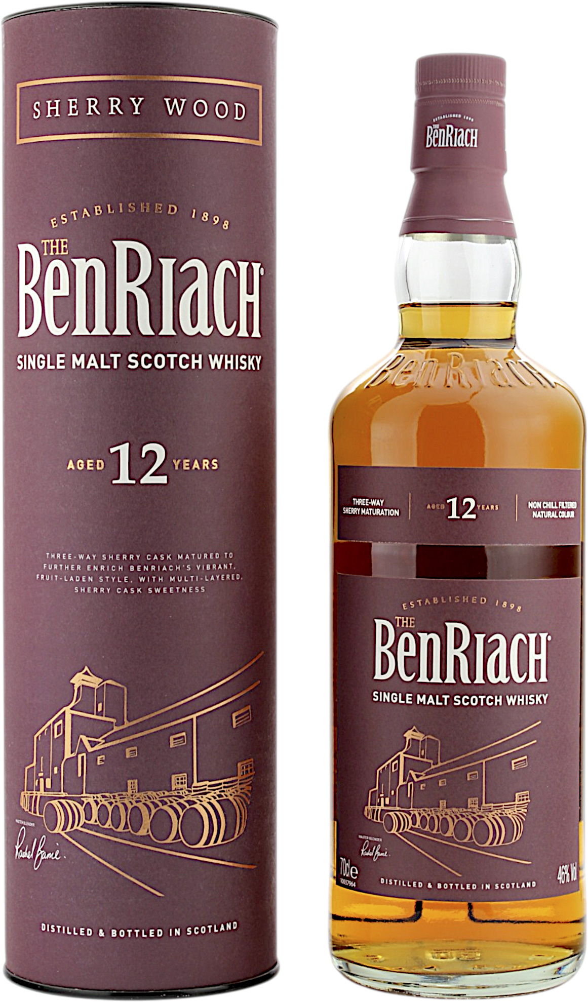Benriach 12 Jahre Sherry Wood 2019 46.0% 0,7l