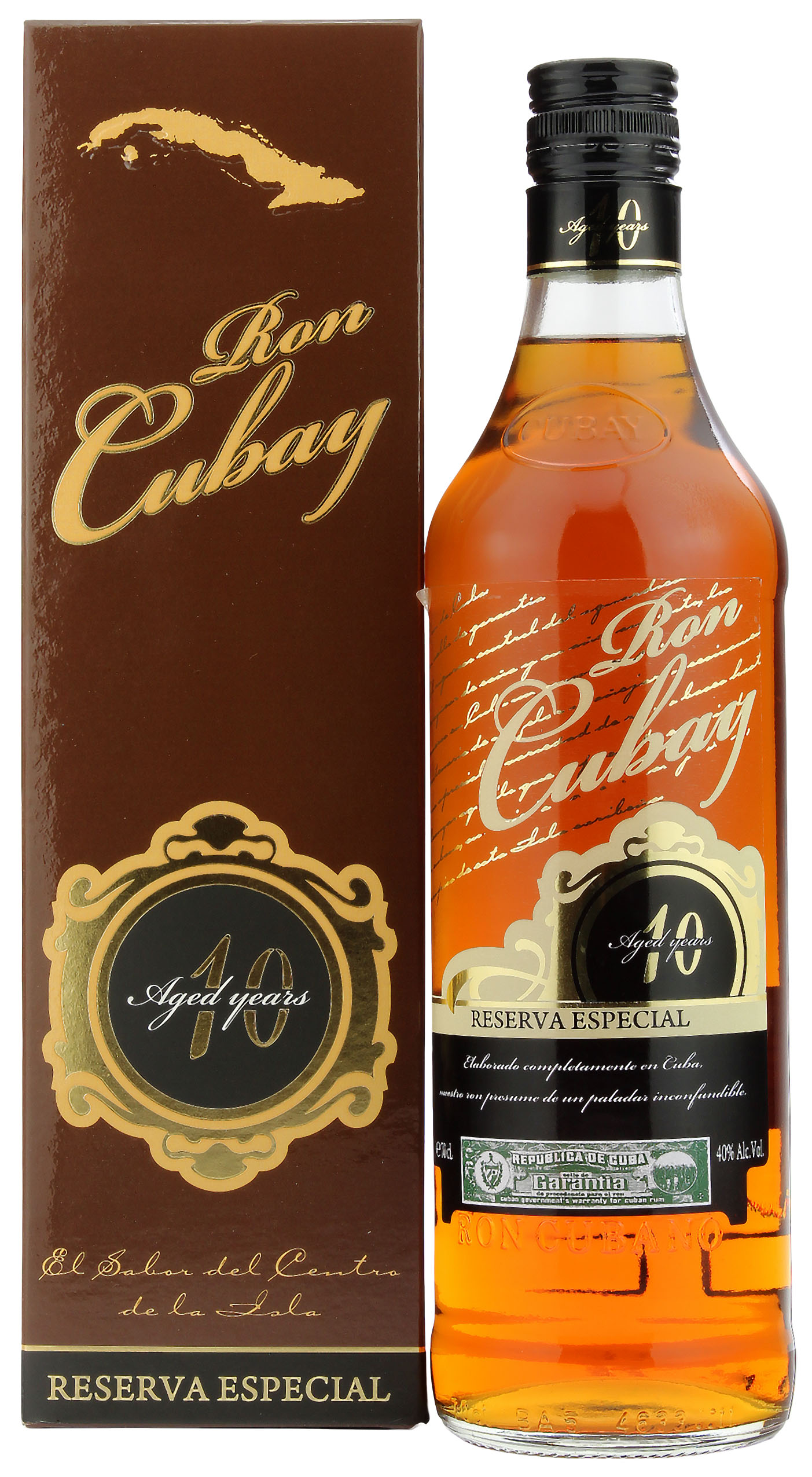 Ron Cubay Reserva Especial Anejo 10 Jahre 40.0% 0,7l