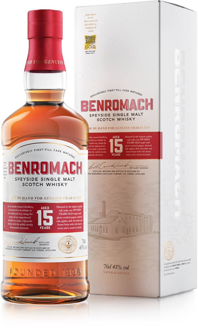 Benromach 15 Jahre 43.0% 0,7l