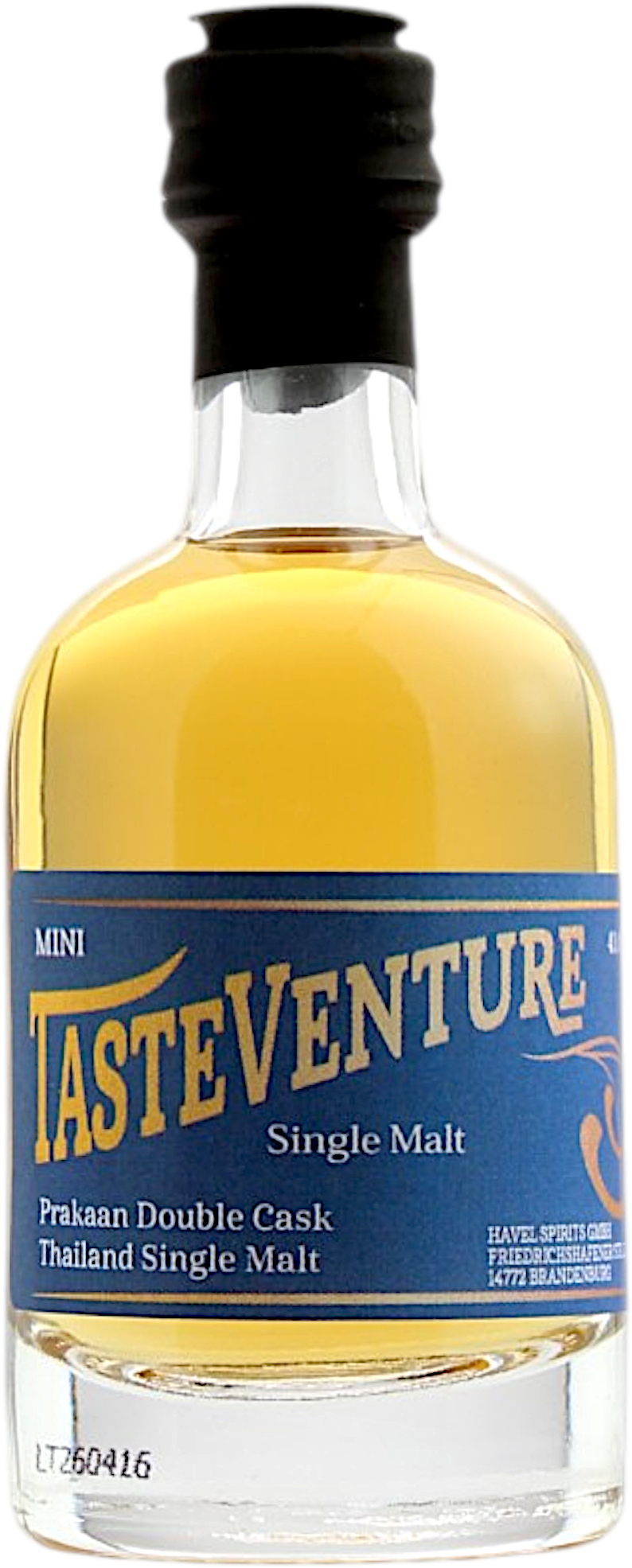 Miniatur Prakaan Double Cask Thailand Single Malt Tasteventure 43.0% 0,05l