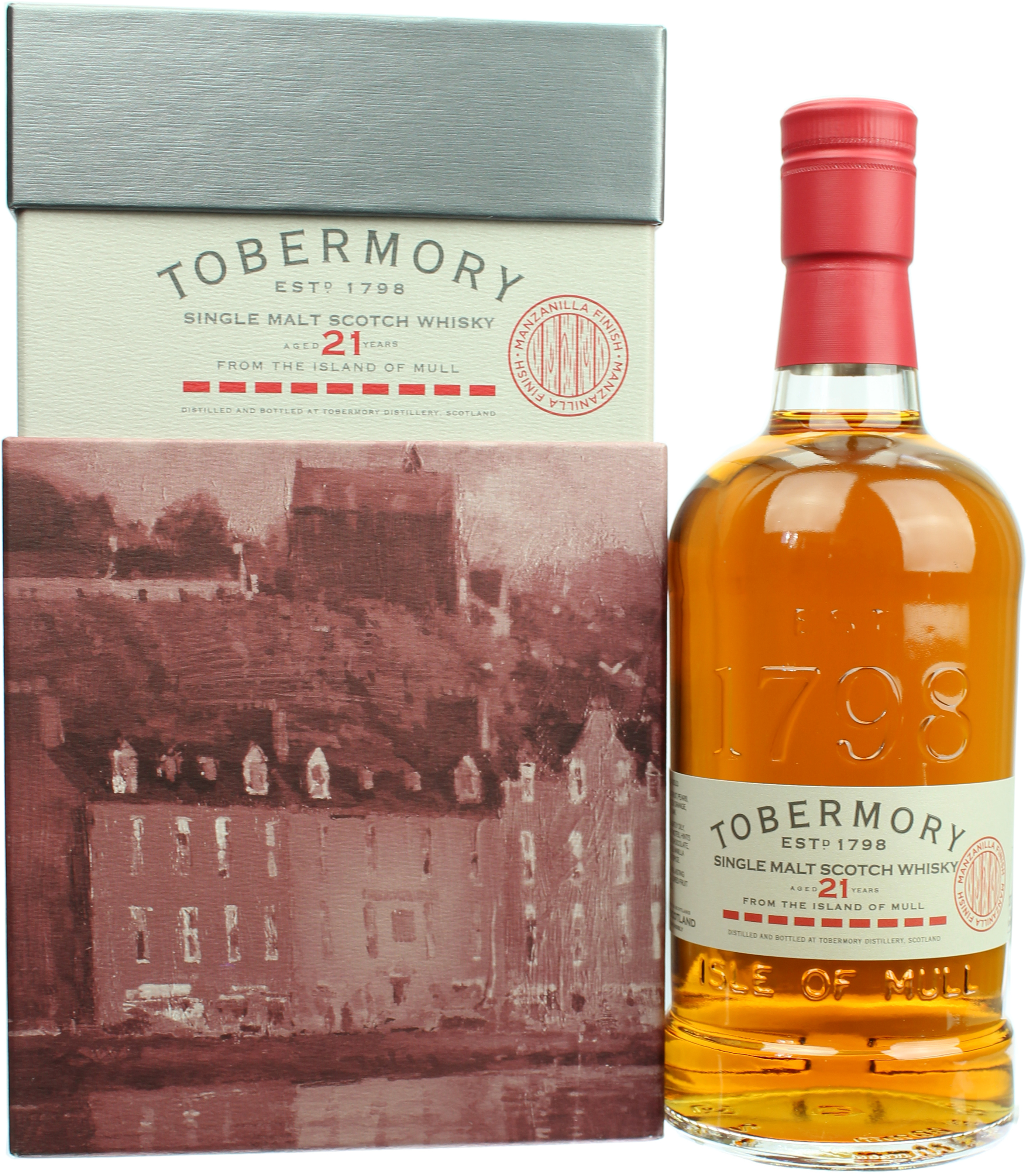 Tobermory 21 Jahre Manzanilla Cask Finish 53.8% 0,7l