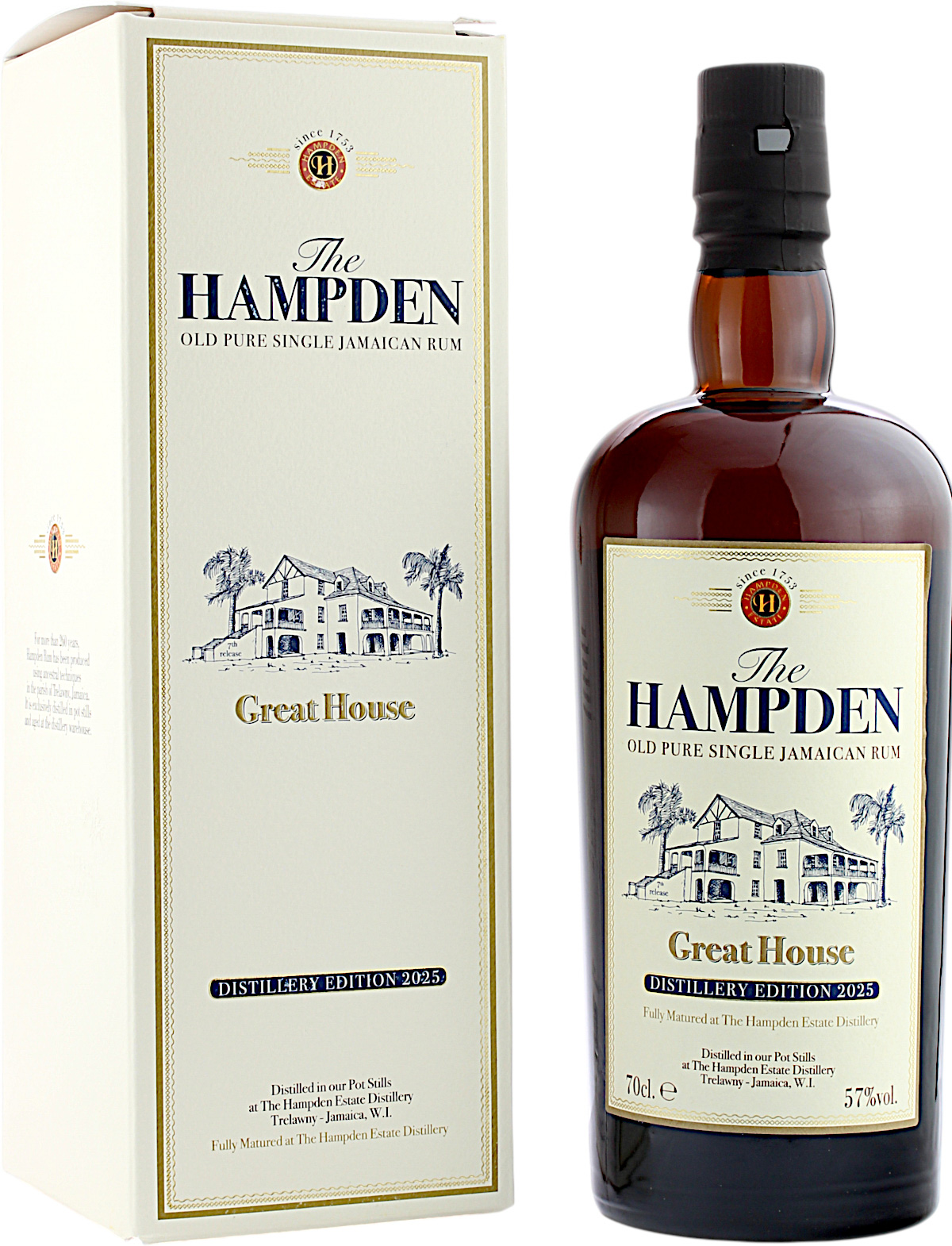 Hampden Great House Distillery Edition 2025 Single Jamaican Rum 57.0% 0,7l