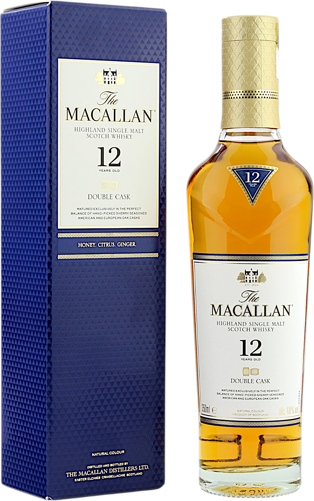 Ohne Umverpackung Macallan 12 Jahre Double Cask Halbflasche 40.0% 0,35l