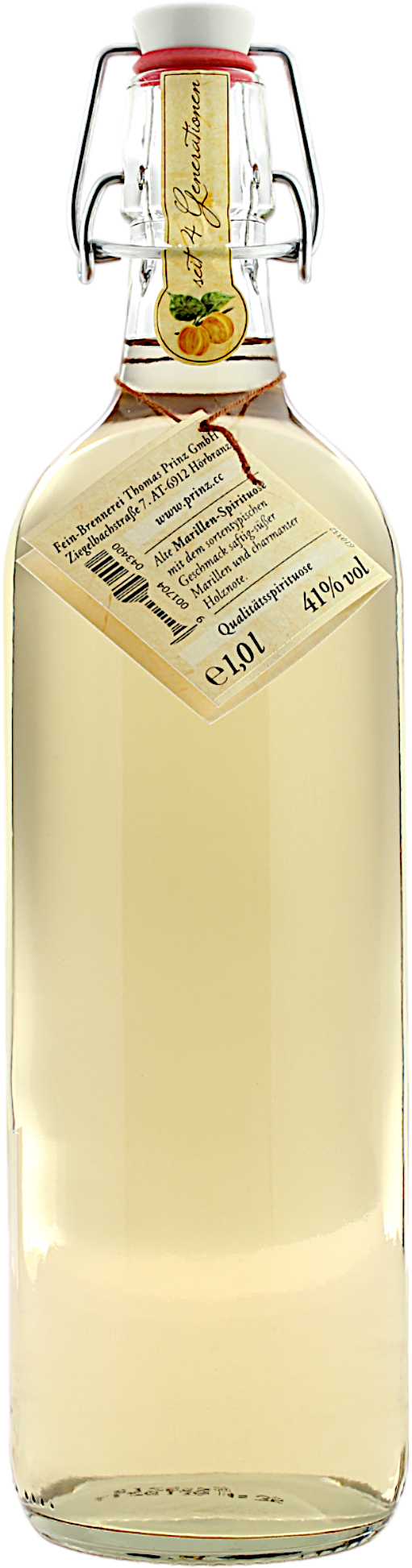 Prinz Alte Marille 41.0% 1 Liter