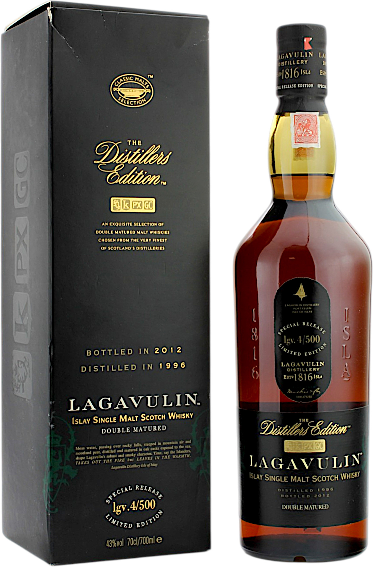 Lagavulin Distillers Edition 1996/2012 43.0% 0,7l
