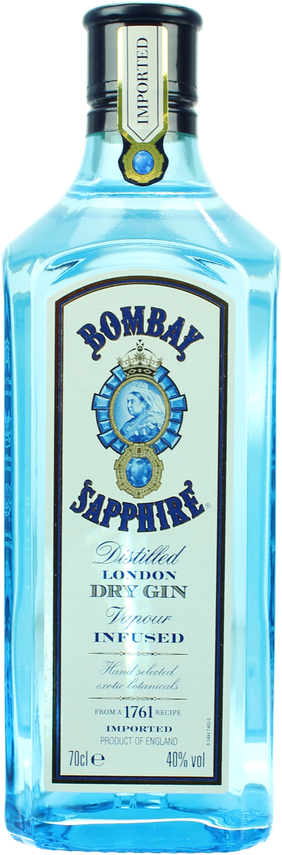 Bombay Sapphire London Dry Gin 40.0% 0,7l
