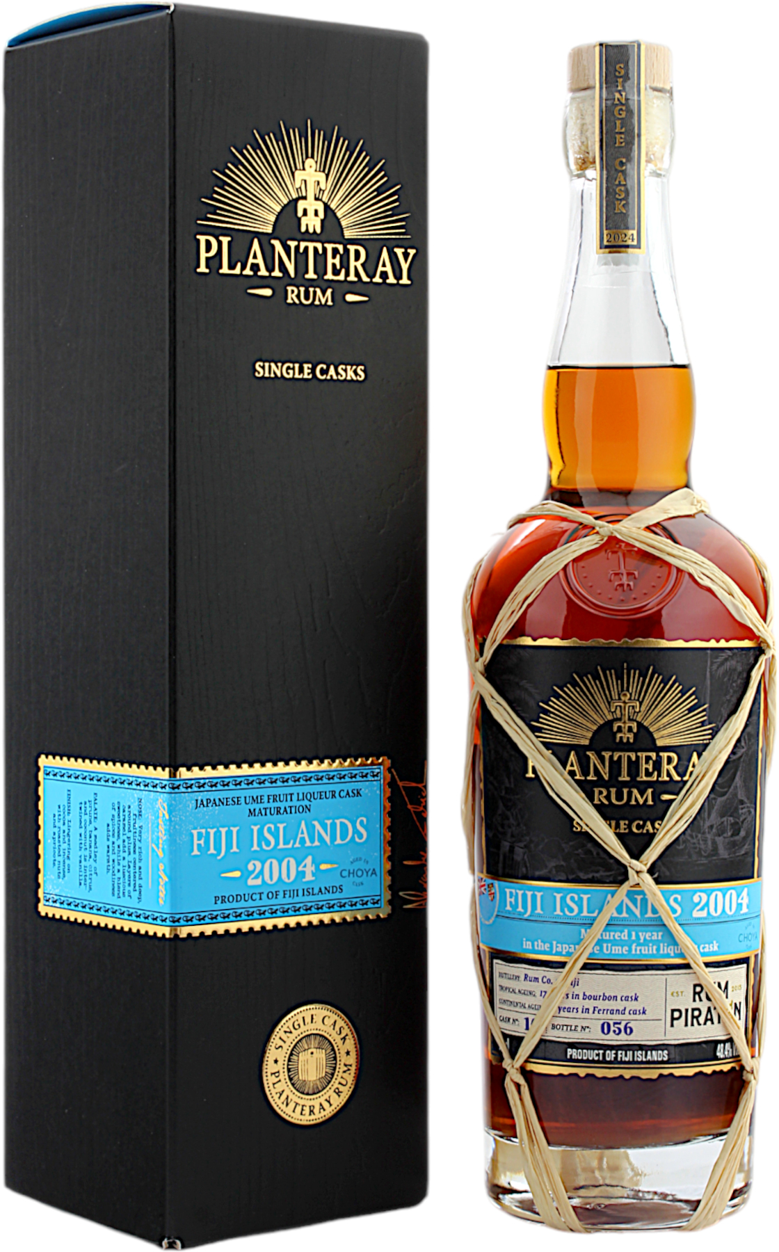 Planteray Rum Fiji Islands 20 Jahre 2004/2024 Umeshu Single Cask Collection Rumpiraten.de 48.4% 0,7l