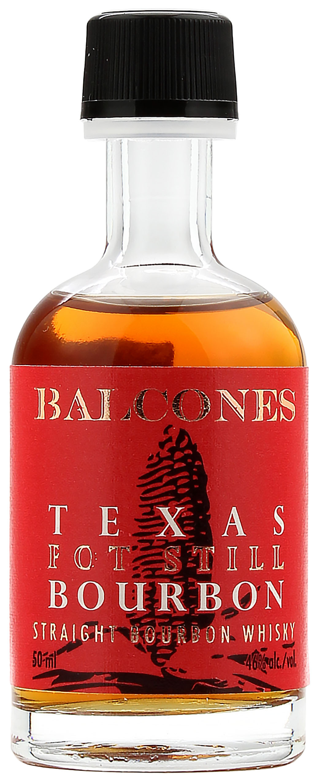 Miniatur Balcones Pot Still Bourbon 92 Proof 46.0% 0,05l